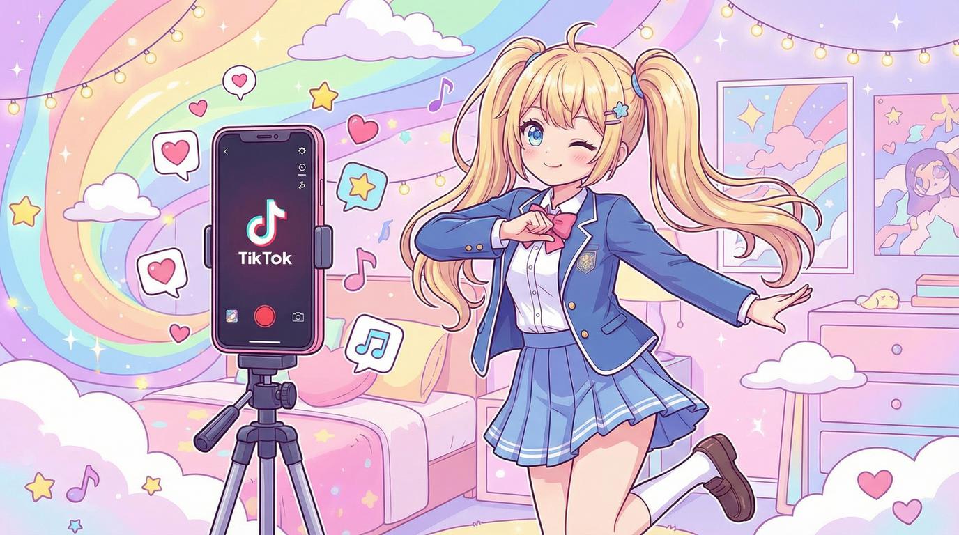 国产视频二次元少女日常vlog视频