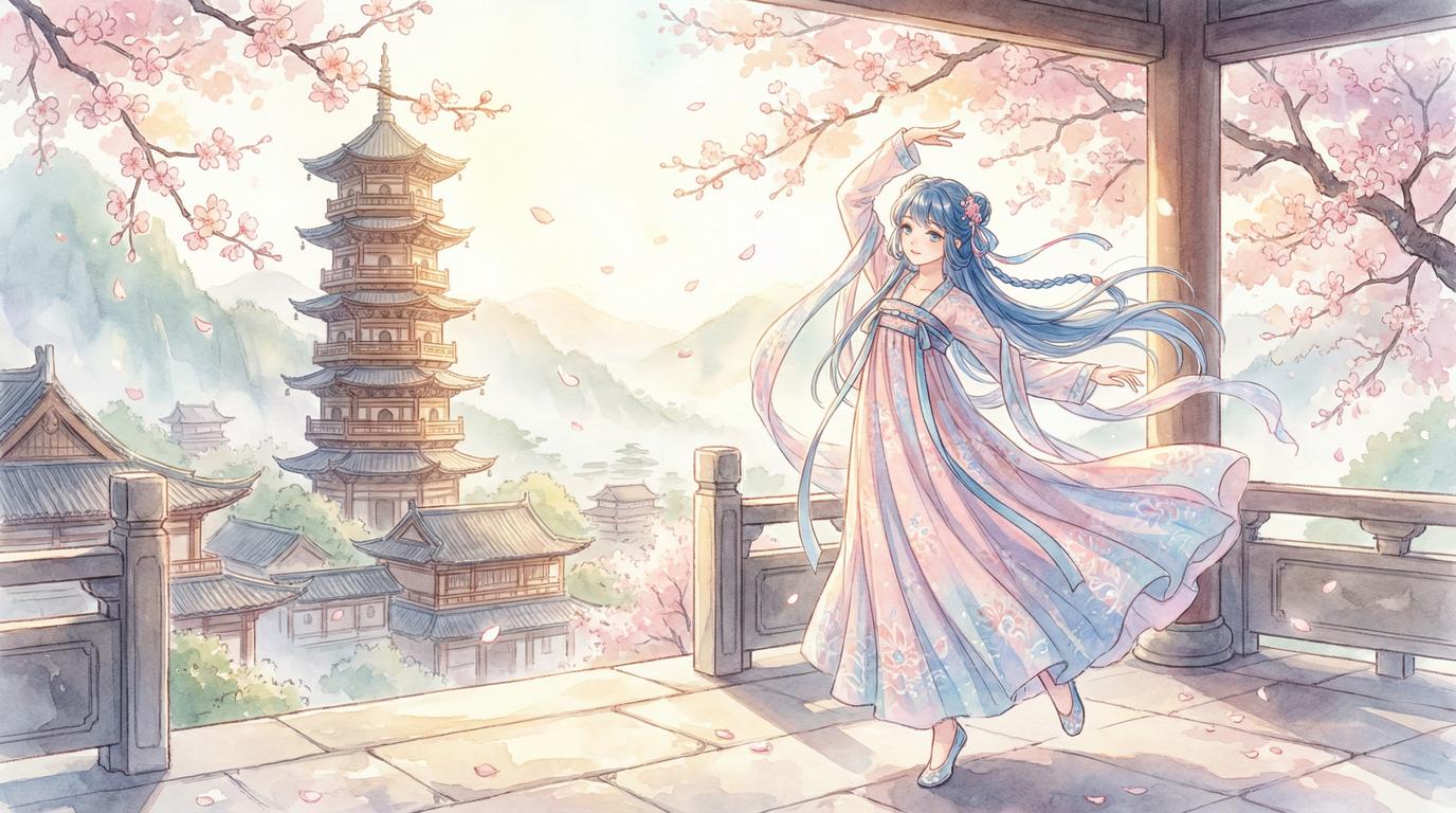 国产视频古风汉服舞蹈视频