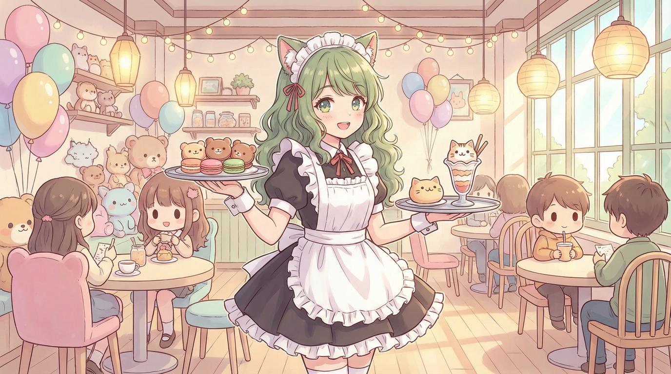 国产视频猫咖女仆cosplay视频